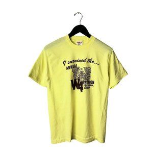 80s Vintage Fort Tucker Alabama Reunion T Shirt USA Single Stitch Adult Large L